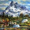 Yosemite - Oils on Canvas