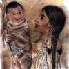 Mother's Joy - Conte pastel
© Kathryn A. Barnes, artist