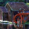 Vermont Mill - Oils on Canvas