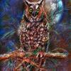 Full Moon Owl - Mixed Media
© Kathryn A. Barnes, artist