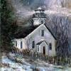 Mission Point Lighthouse - Oils on Canvas
© Kathryn A. Barnes, artist